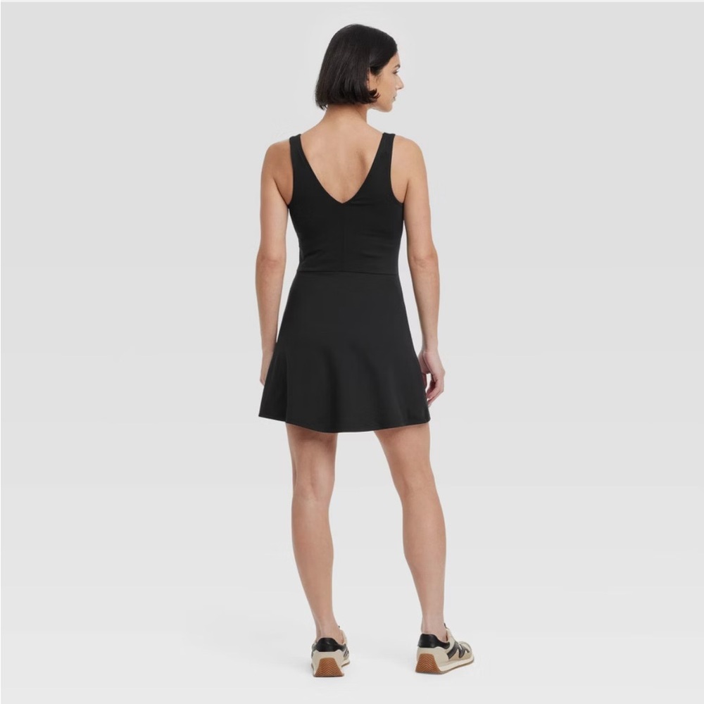 All In Motion Black Women's Knit Slit Active Dress Size XL - Picture 3 of 14